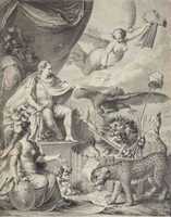 KT 1988 003
<br/>
Allegorie op de Vierde Engelse Oorlog (1780-84)
<br/>
<em>Delin, Nicolas Joseph (1741-1803)</em>